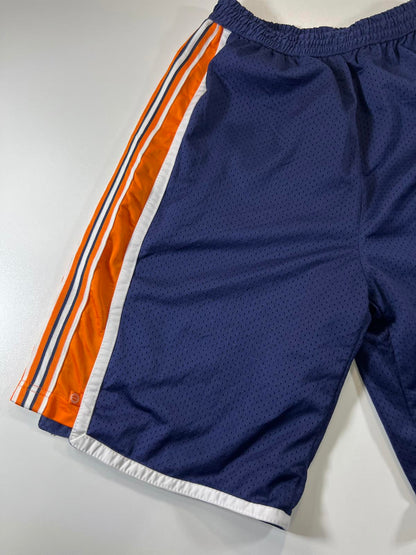 Reebok Men's Athletic Mesh Shorts with Orange and White L