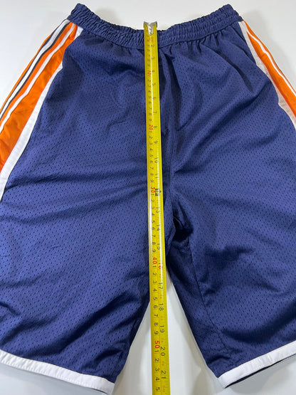 Reebok Men's Athletic Mesh Shorts with Orange and White L