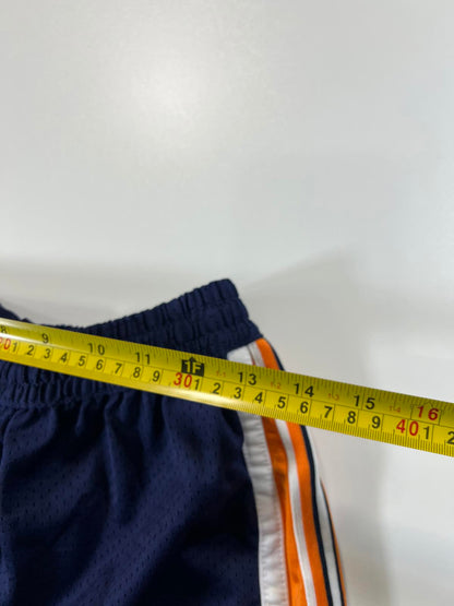 Reebok Men's Athletic Mesh Shorts with Orange and White L