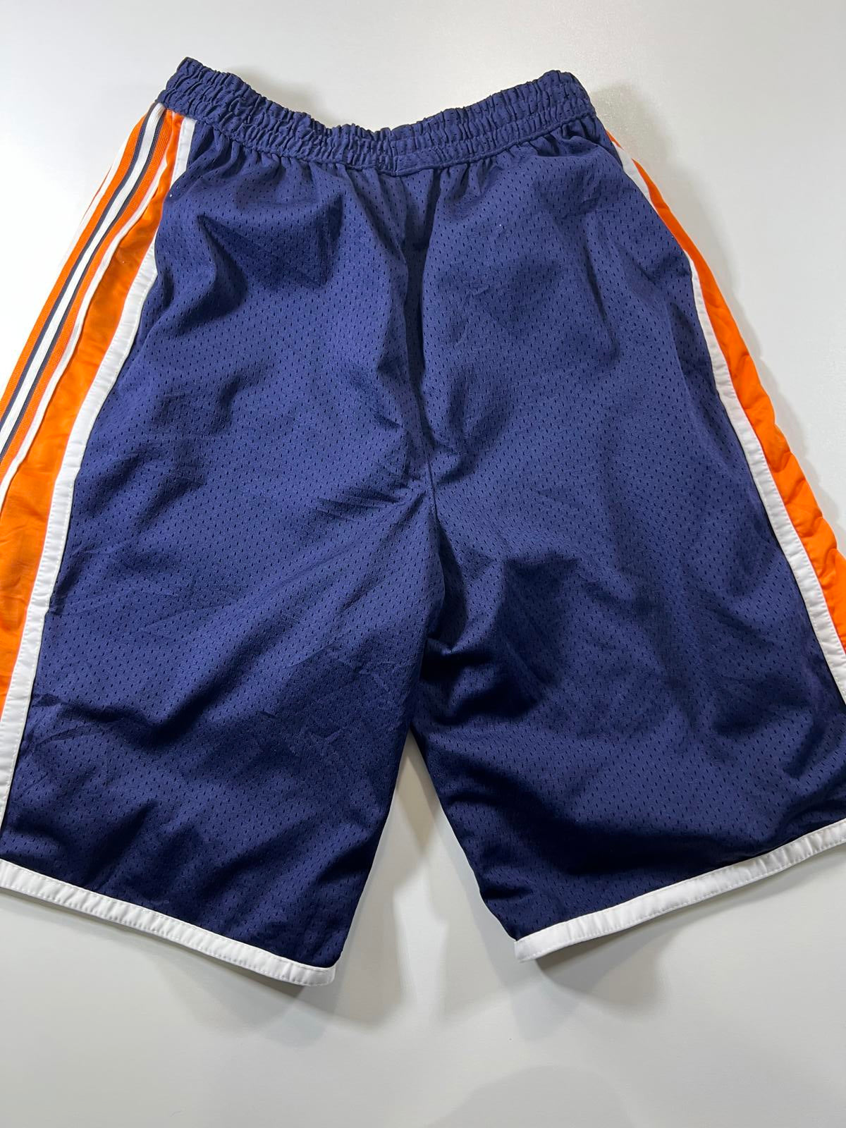 Reebok Men's Athletic Mesh Shorts with Orange and White L