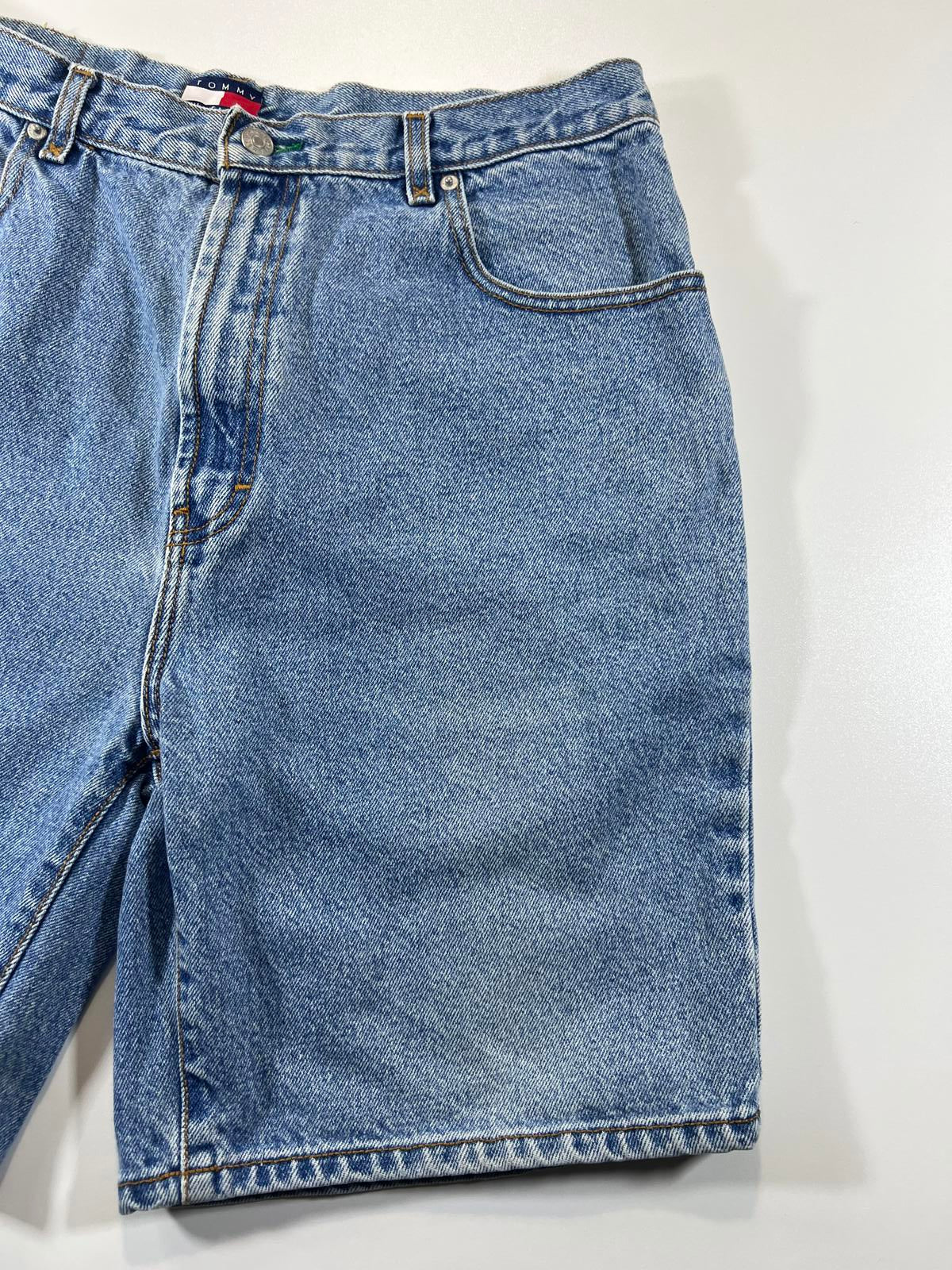 Tommy Hilfiger Vintage Light Blue Denim Shorts