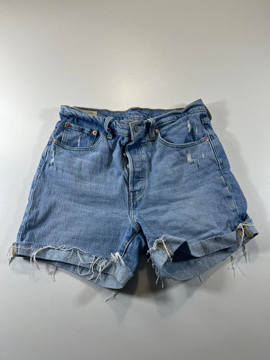 Levi’s Distressed Denim Shorts 28