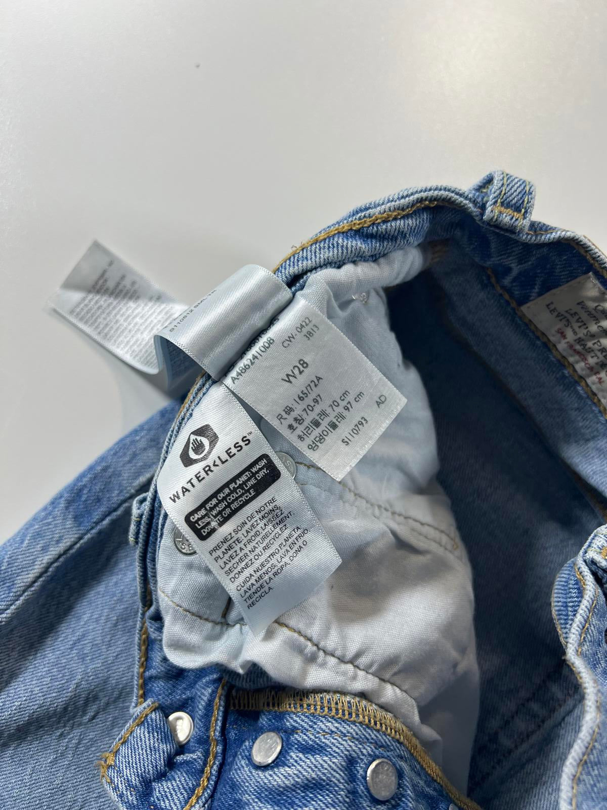 Levi’s Distressed Denim Shorts 28