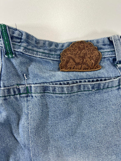 Akademiks Patchwork Denim Shorts 36