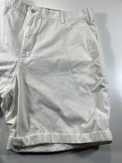 Nautica Men's white White Casual Shorts 44