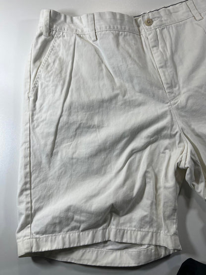 Nautica Men's white White Casual Shorts 44