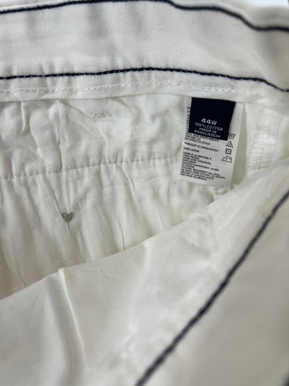 Nautica Men's white White Casual Shorts 44