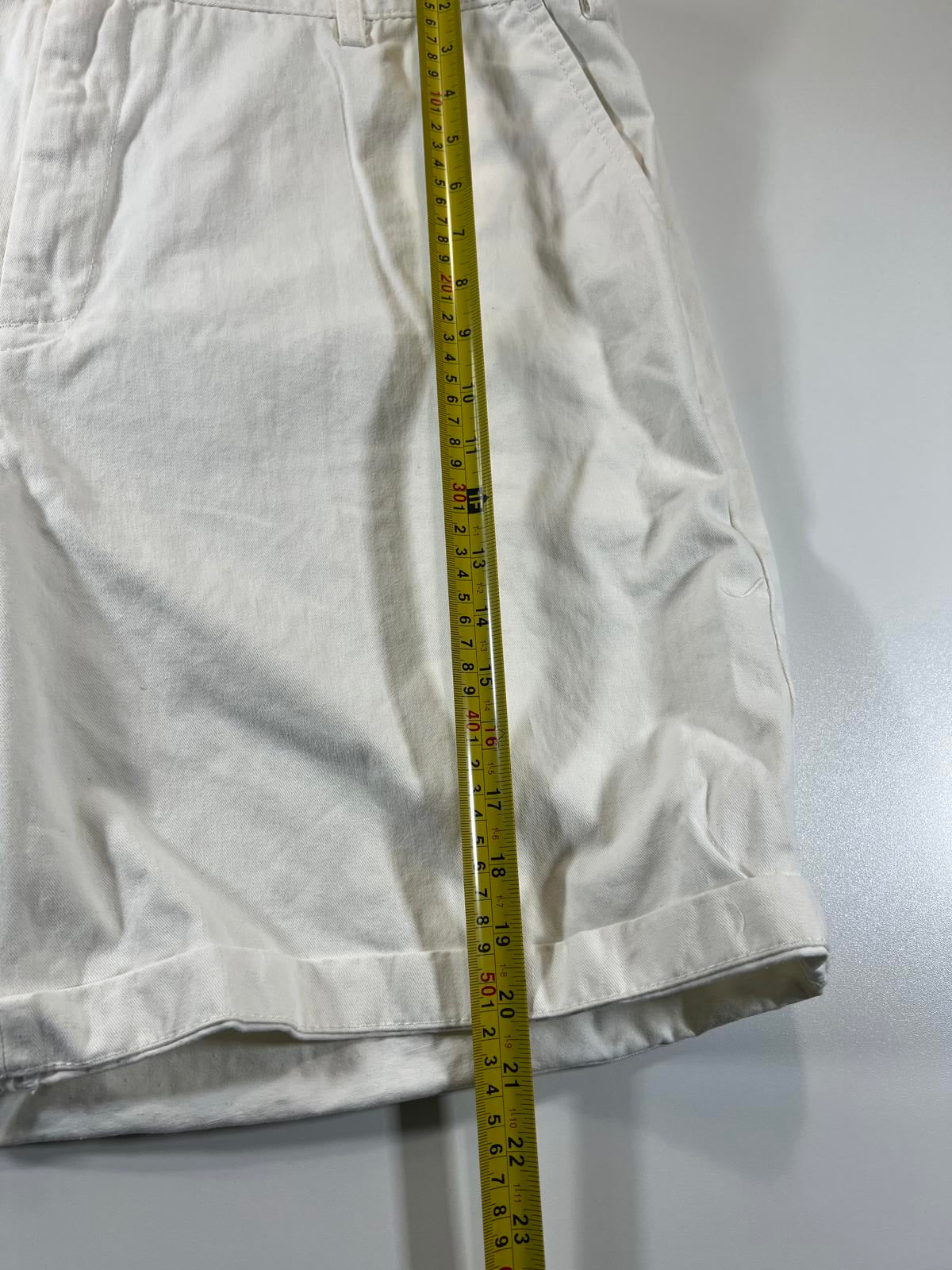 Nautica Men's white White Casual Shorts 44