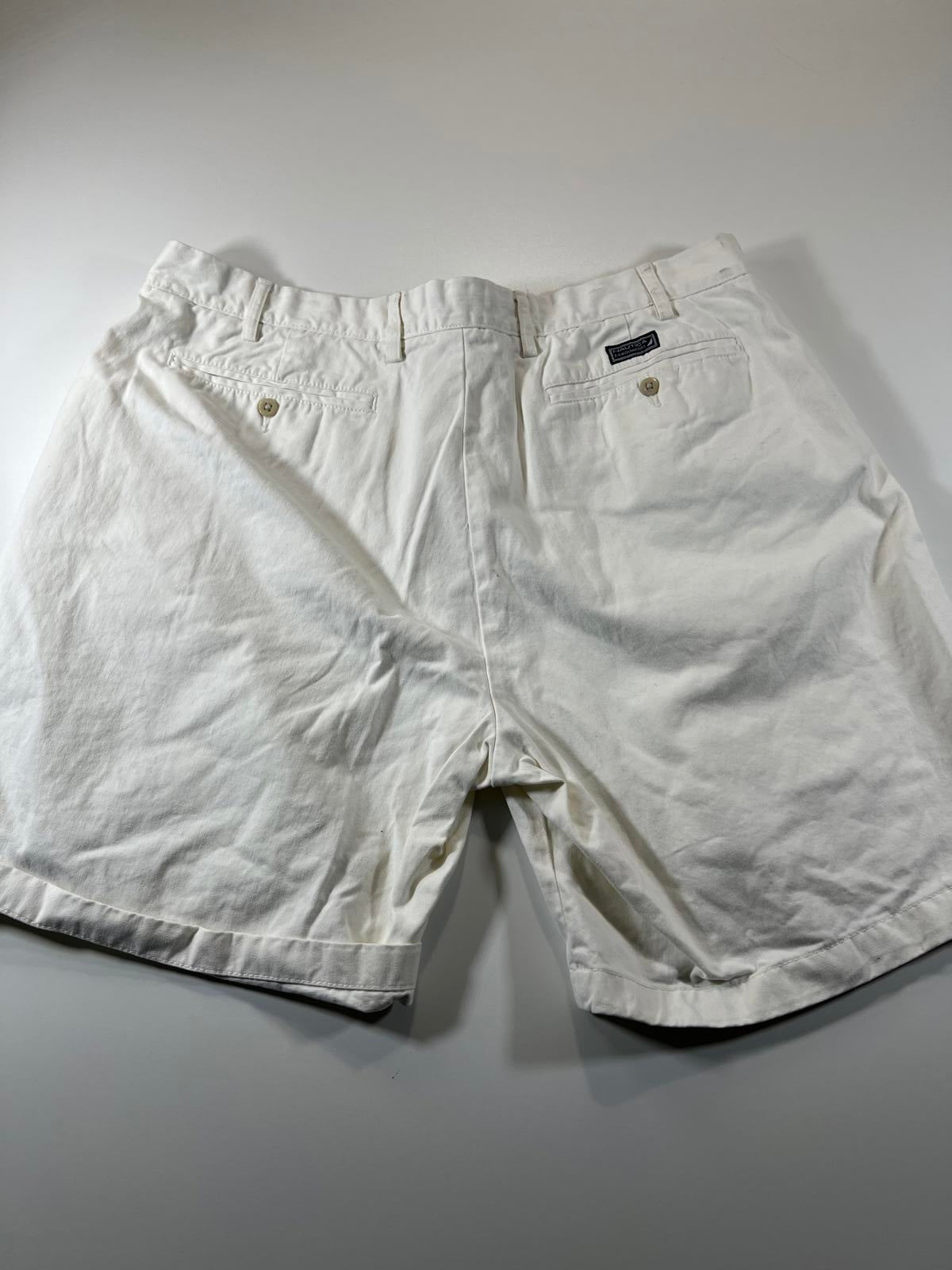 Nautica Men's white White Casual Shorts 44