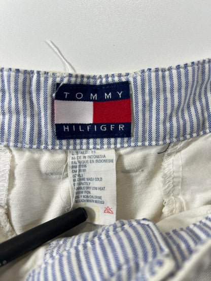 Vintage Tommy Hilfiger Classic White Pleated Shorts 33
