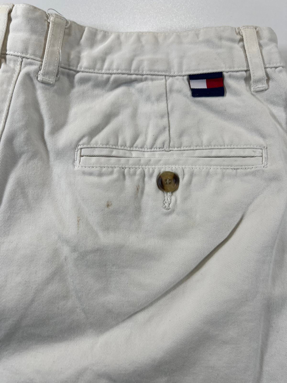 Vintage Tommy Hilfiger Classic White Pleated Shorts 33