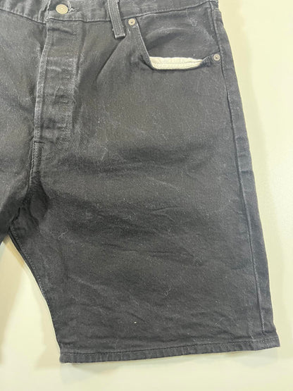 Vintage Levi’s 501 black Denim Shorts 40