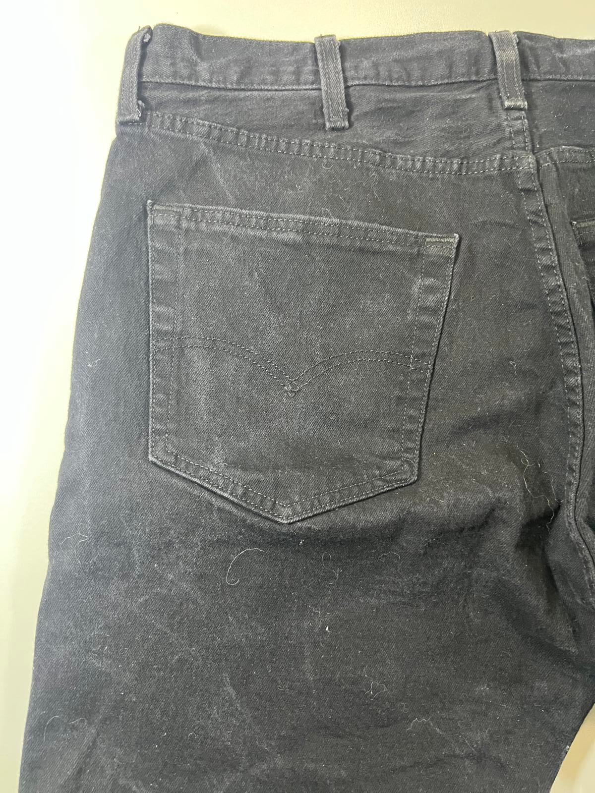 Vintage Levi’s 501 black Denim Shorts 40