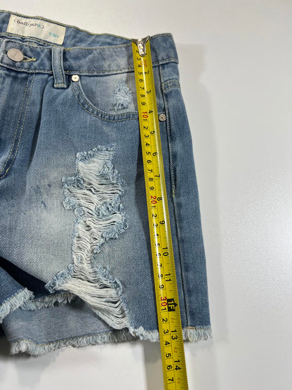 Cherokee Distressed Denim Shorts 7
