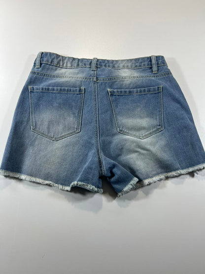 Cherokee Distressed Denim Shorts 7