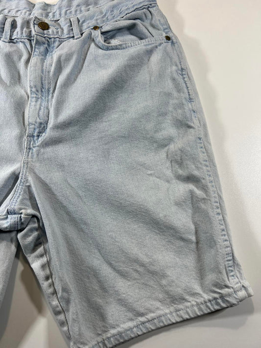 Vintage Chic Light Blue Denim Shorts