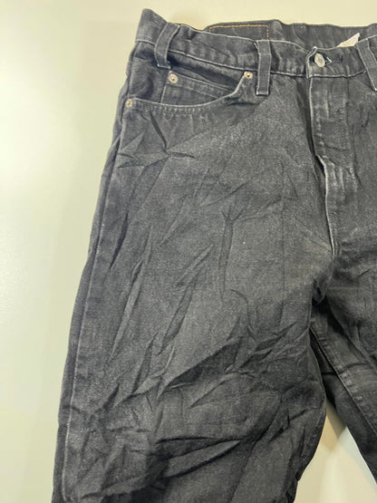 Vintage Levi’s 550 Black Denim Shorts 34