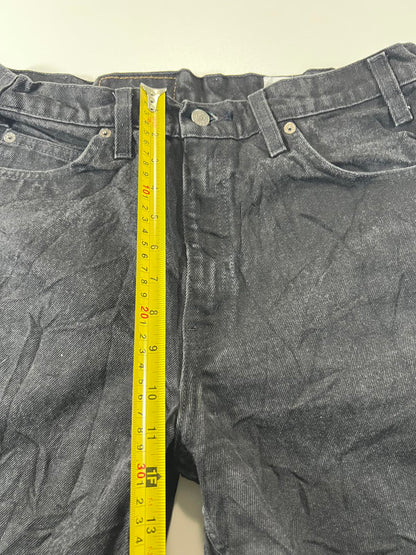 Vintage Levi’s 550 Black Denim Shorts 34