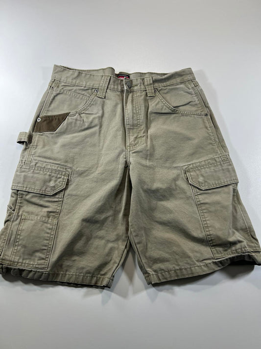 Vintage Wrangler Beige Cargo Shorts 32