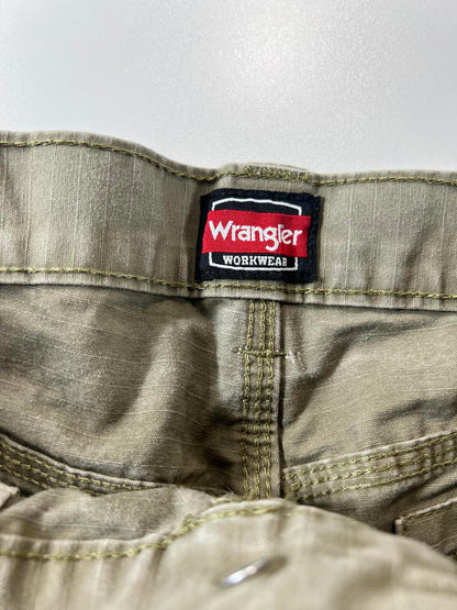 Vintage Wrangler Beige Cargo Shorts 32