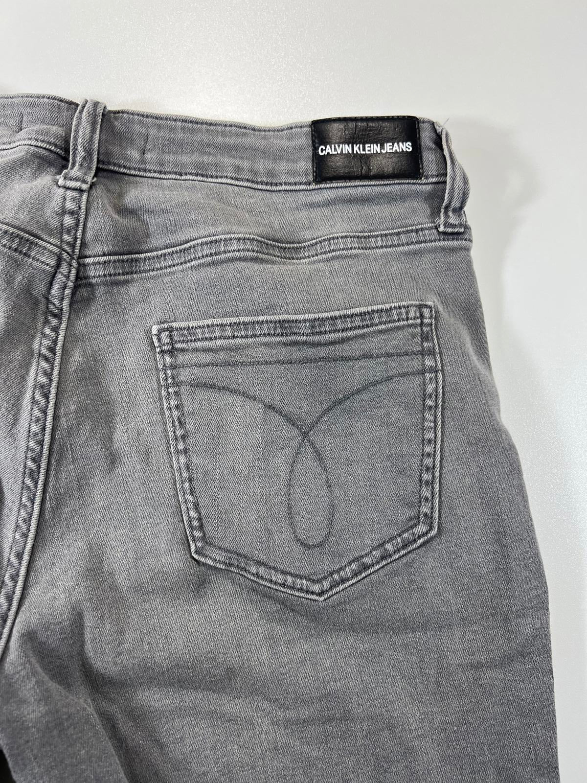 Calvin Klein Jeans womens Grey Denim Shorts