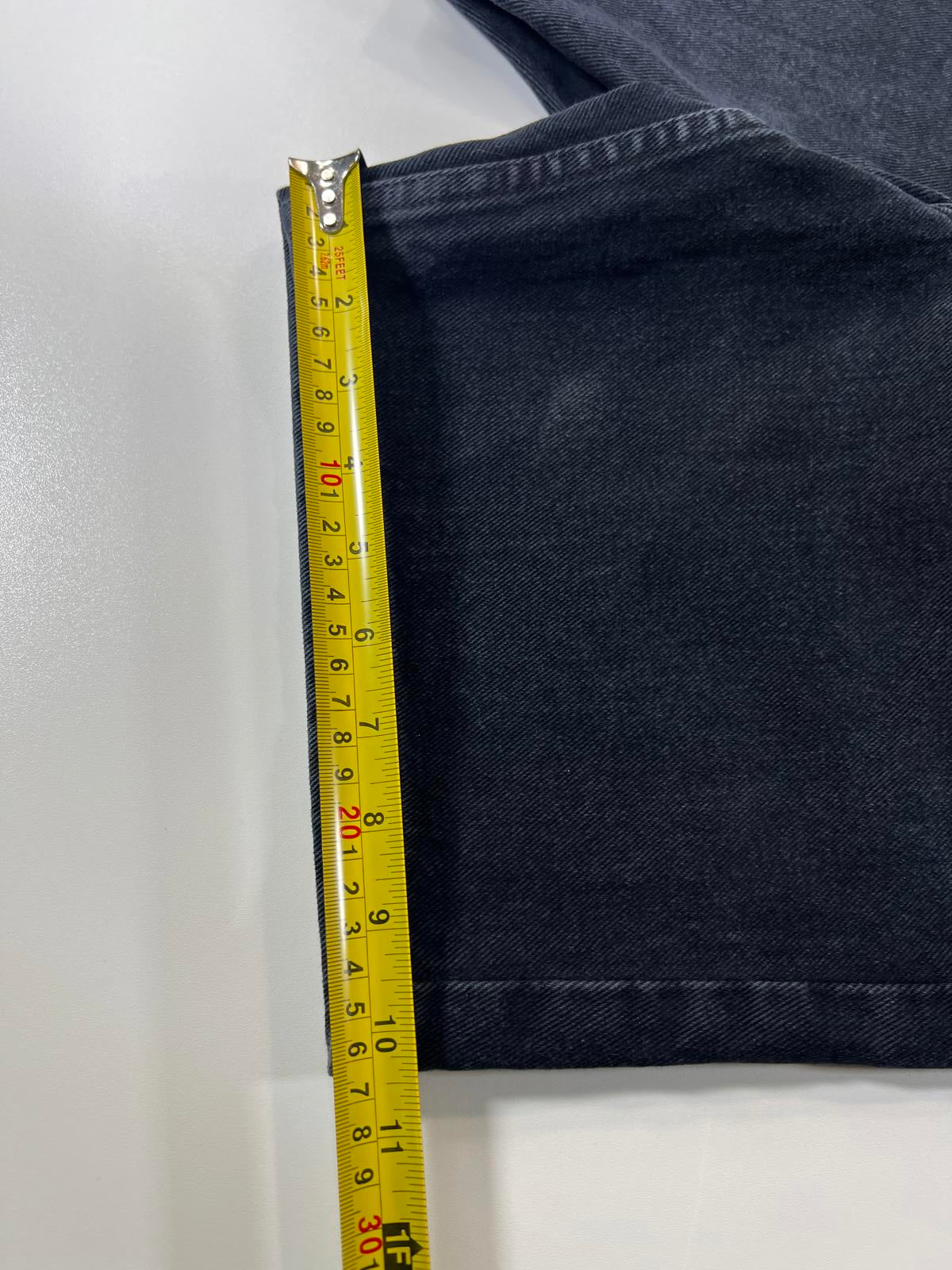 Vintage Nevada Black Denim Shorts 34