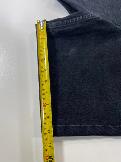 Vintage Nevada Black Denim Shorts 34