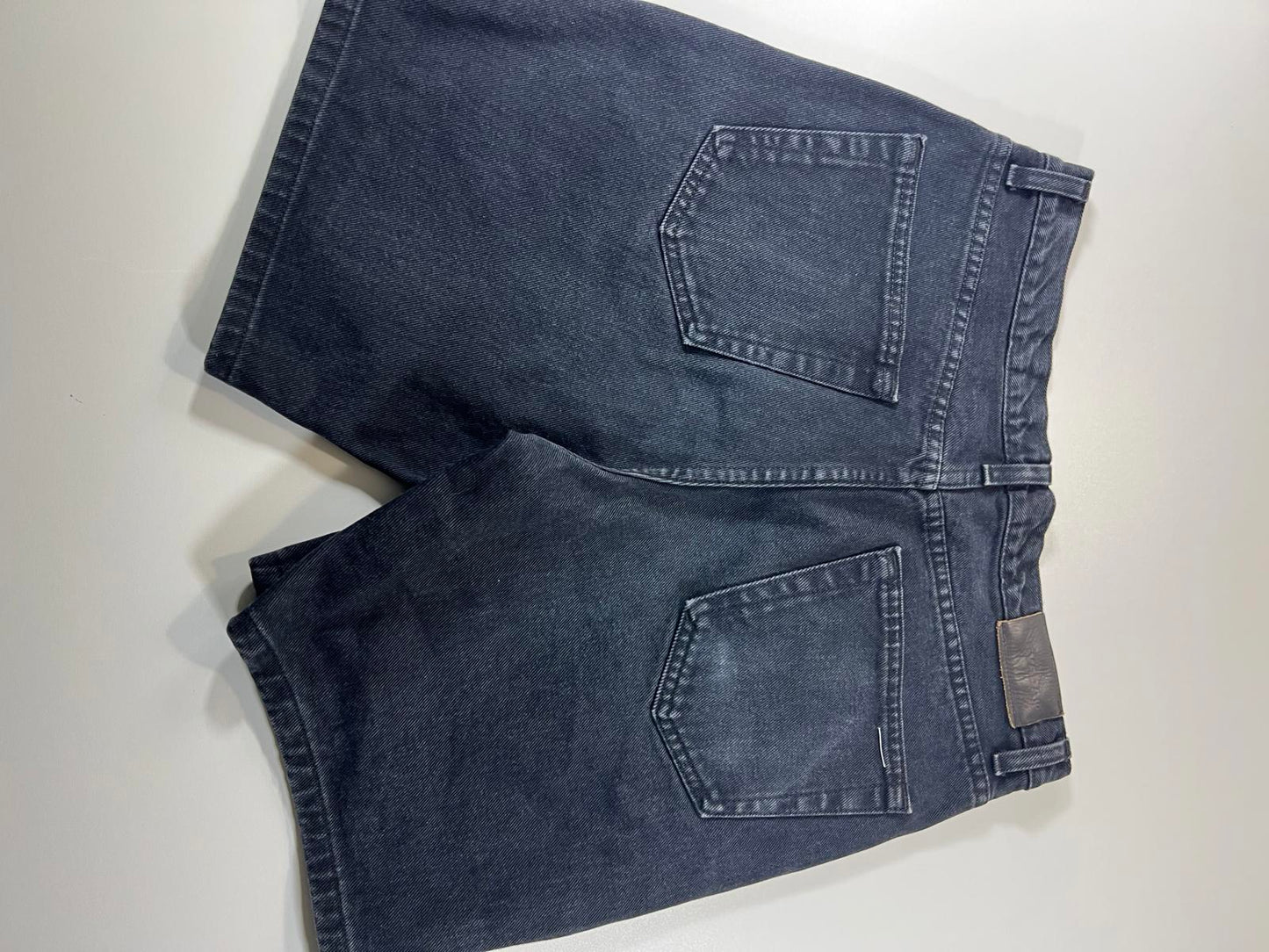 Vintage Nevada Black Denim Shorts 34