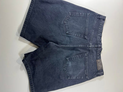 Vintage Nevada Black Denim Shorts 34