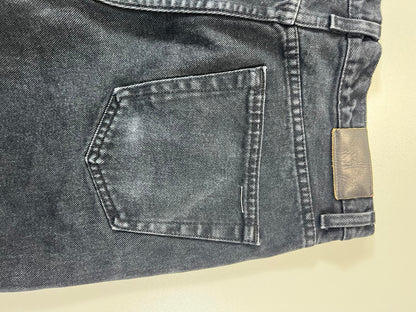 Vintage Nevada Black Denim Shorts 34