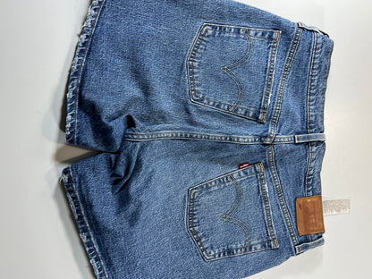 Vintage Levi’s 501 Blue Distressed Denim Shorts 30