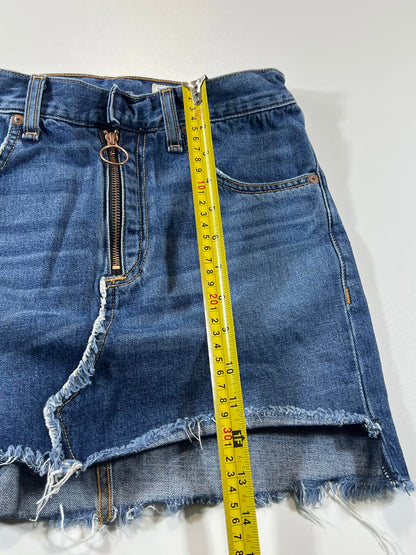rag & bone Denim Mini Skirt Size 25