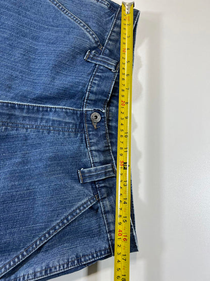 Wrangler vintage  Blue Denim Cargo Shorts 34