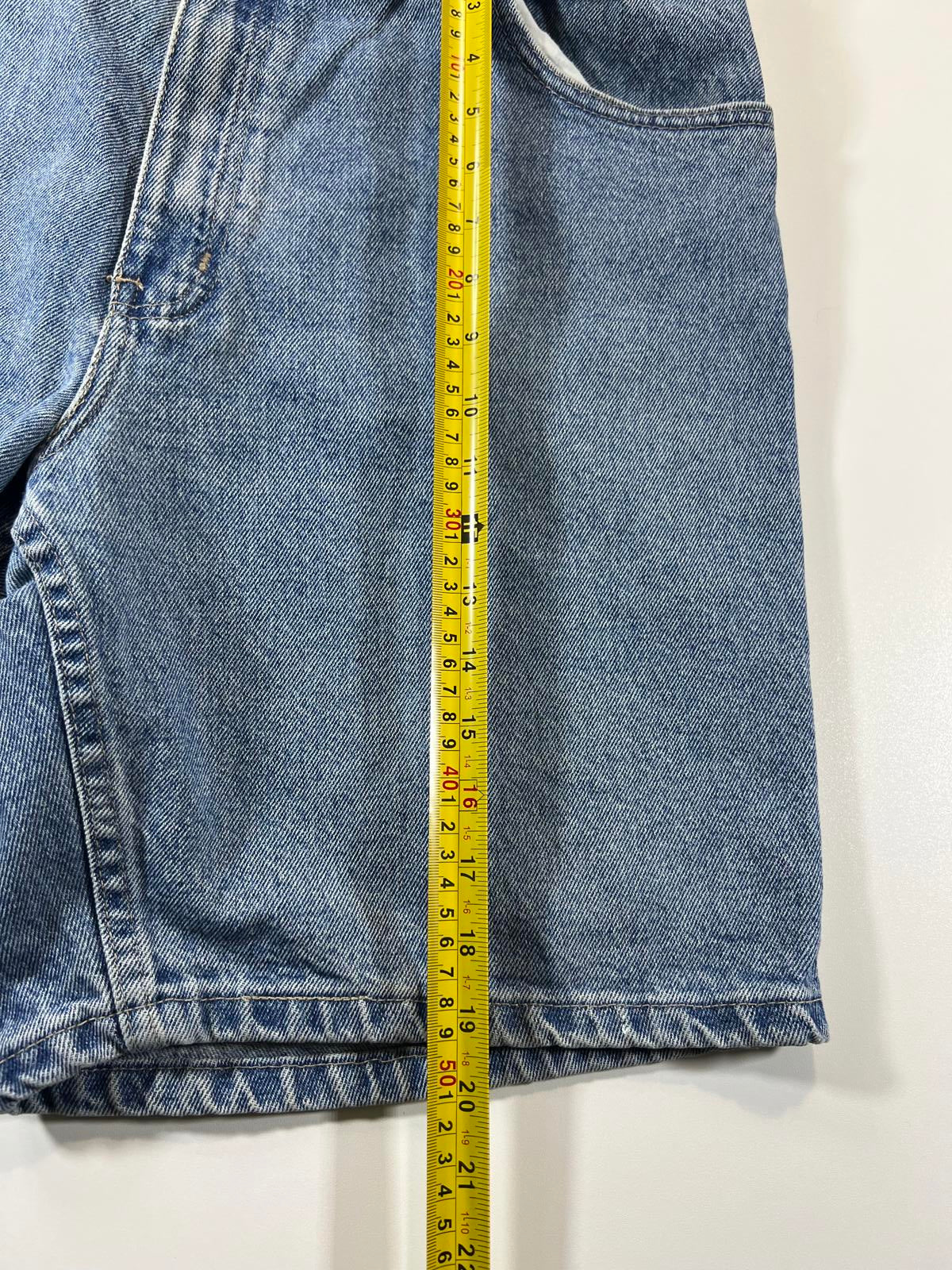 Vintage faded glory Classic Light Blue Denim Shorts 36
