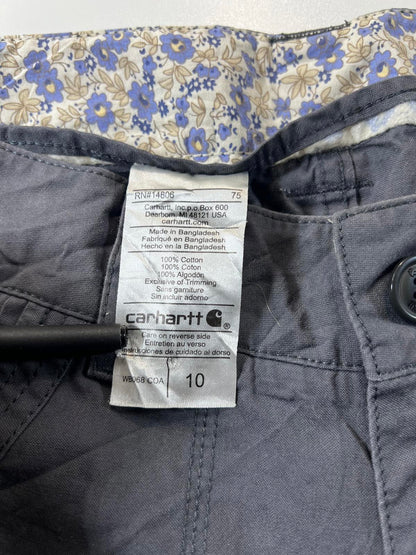 Carhartt women’s Gray Cargo Shorts 10