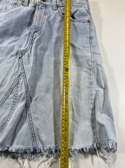 Vintage Levi’s custom Light Blue Denim Skirt 28