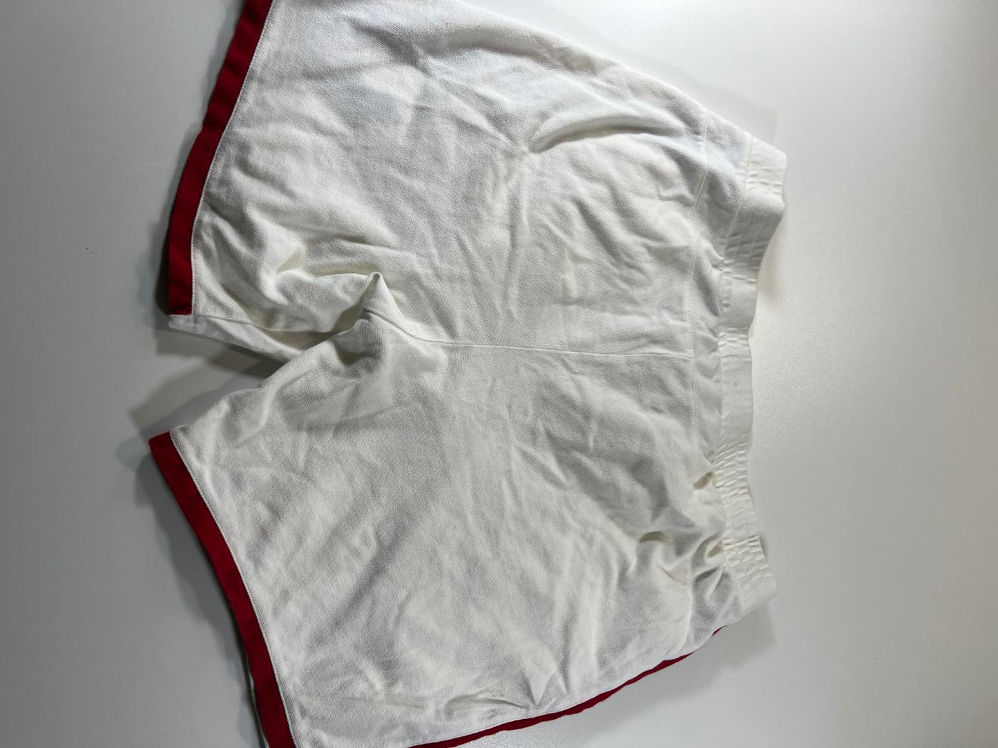 Ralph Lauren Polo White Athletic Shorts #14 and Crest L