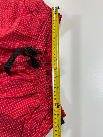 Vintage Retreat Sport Red Checkered Shorts