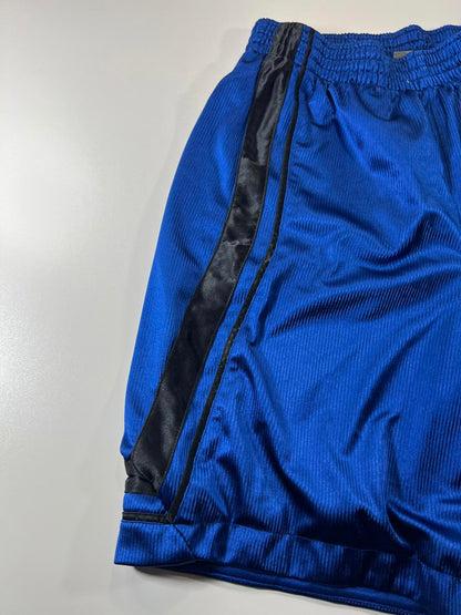 Nike Men's Blue and Black Athletic Shorts