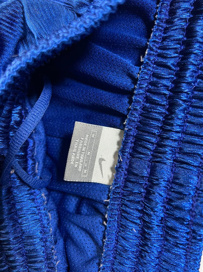 Nike Men's Blue and Black Athletic Shorts