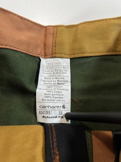 Carhartt Custom Men's Colorblock Shorts  Multicolor Panel 32