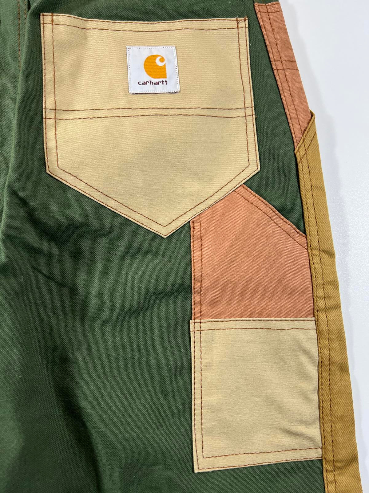 Carhartt Custom Men's Colorblock Shorts  Multicolor Panel 32