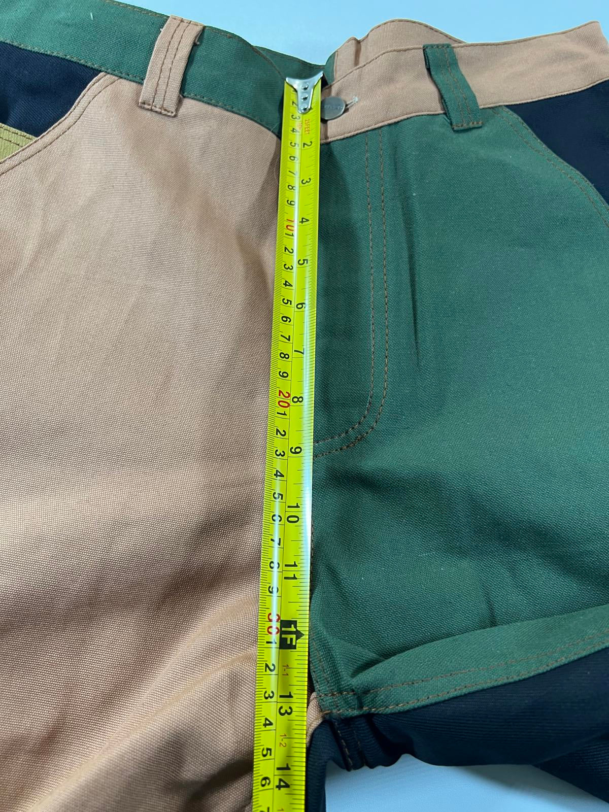 Carhartt custom patchwork Multi-Color Workwear Shorts 32
