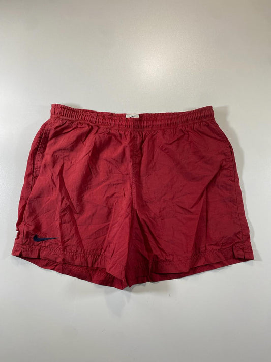 Vintage Nike Red Athletic Shorts Large (14-16)
