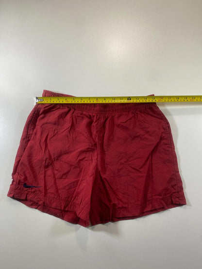 Vintage Nike Red Athletic Shorts Large (14-16)