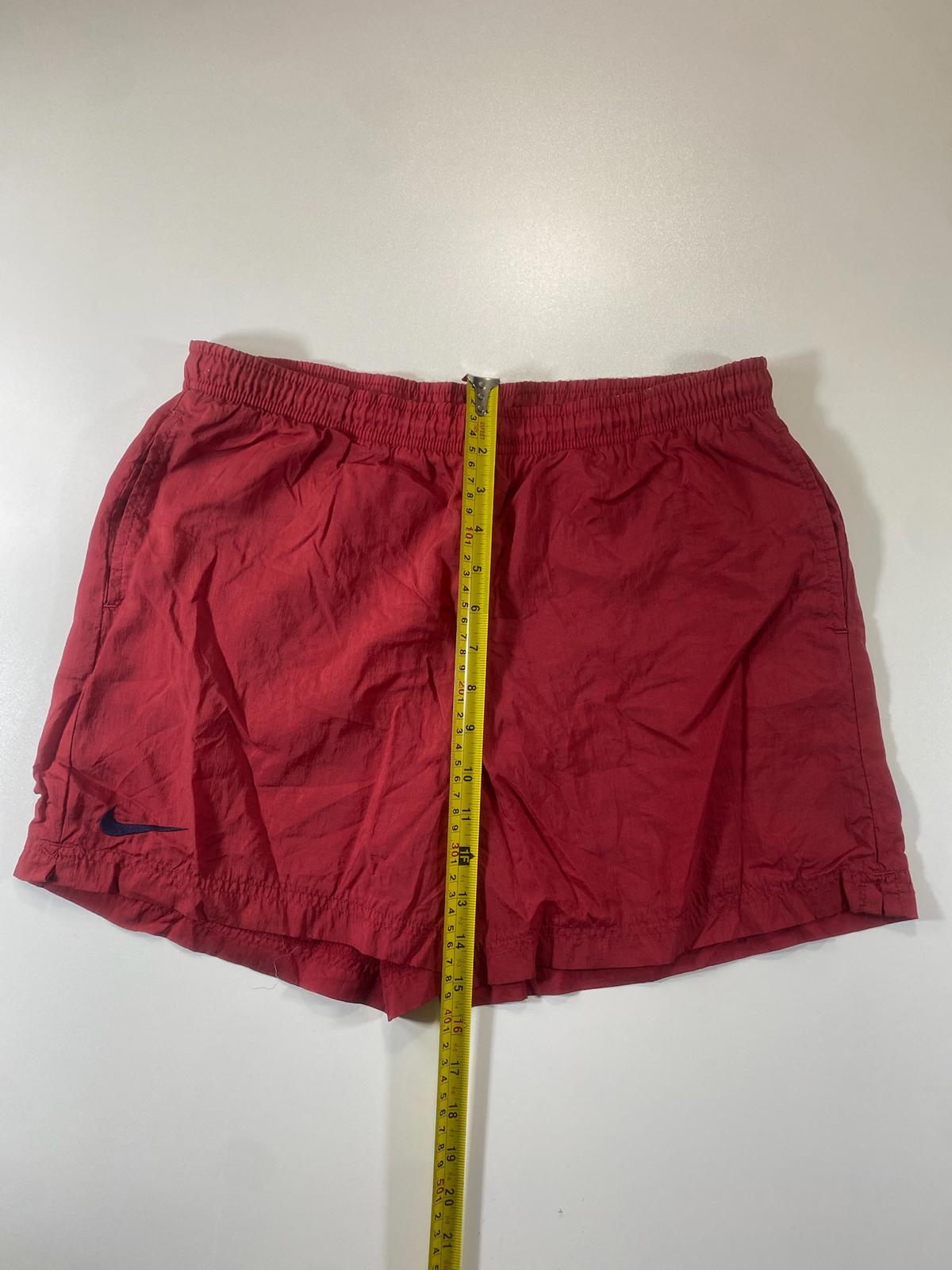 Vintage Nike Red Athletic Shorts Large (14-16)