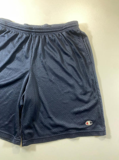 Champion Authentic Navy Blue Athletic Shorts Medium