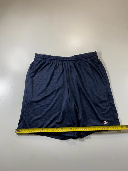 Champion Authentic Navy Blue Athletic Shorts Medium