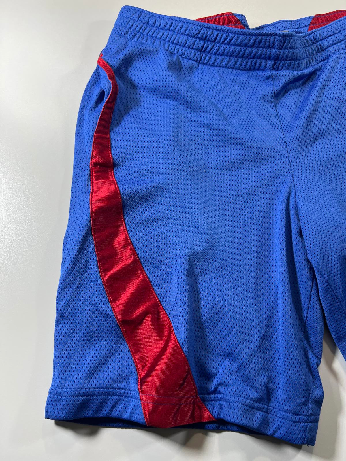 Nike Blue and Red Athletic Basketball Shorts