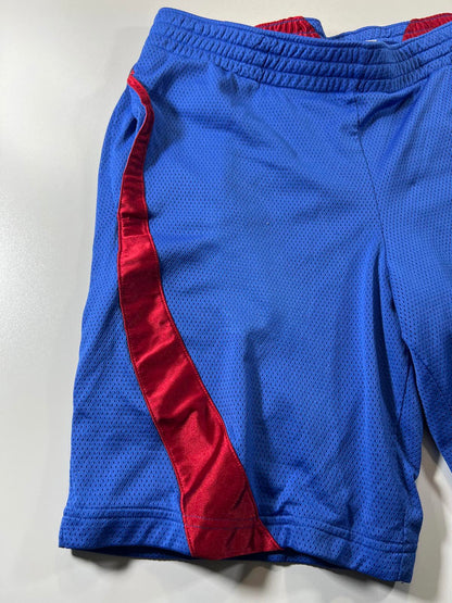 Nike Blue and Red Athletic Basketball Shorts